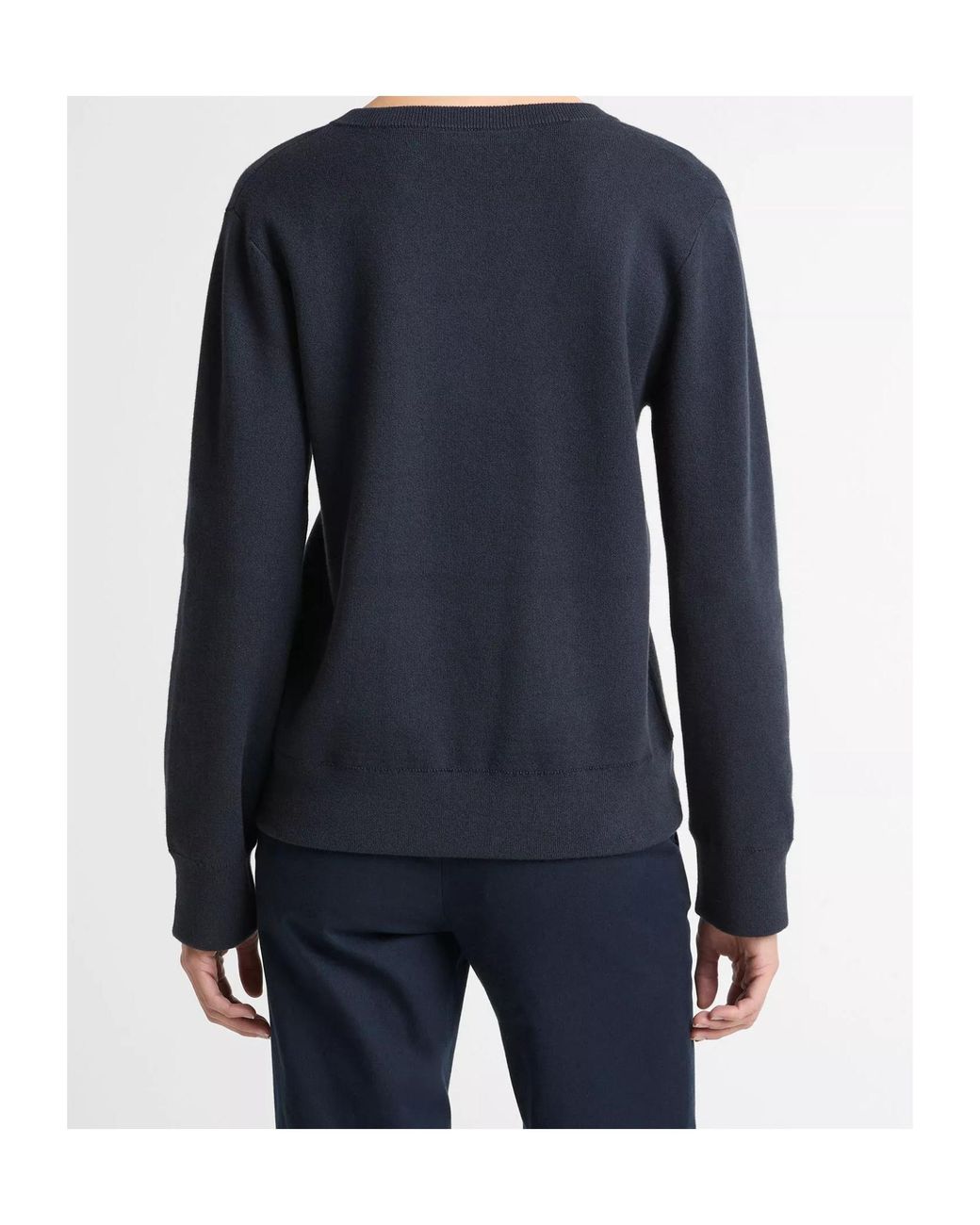 Vince Blue V-Neck Sweater