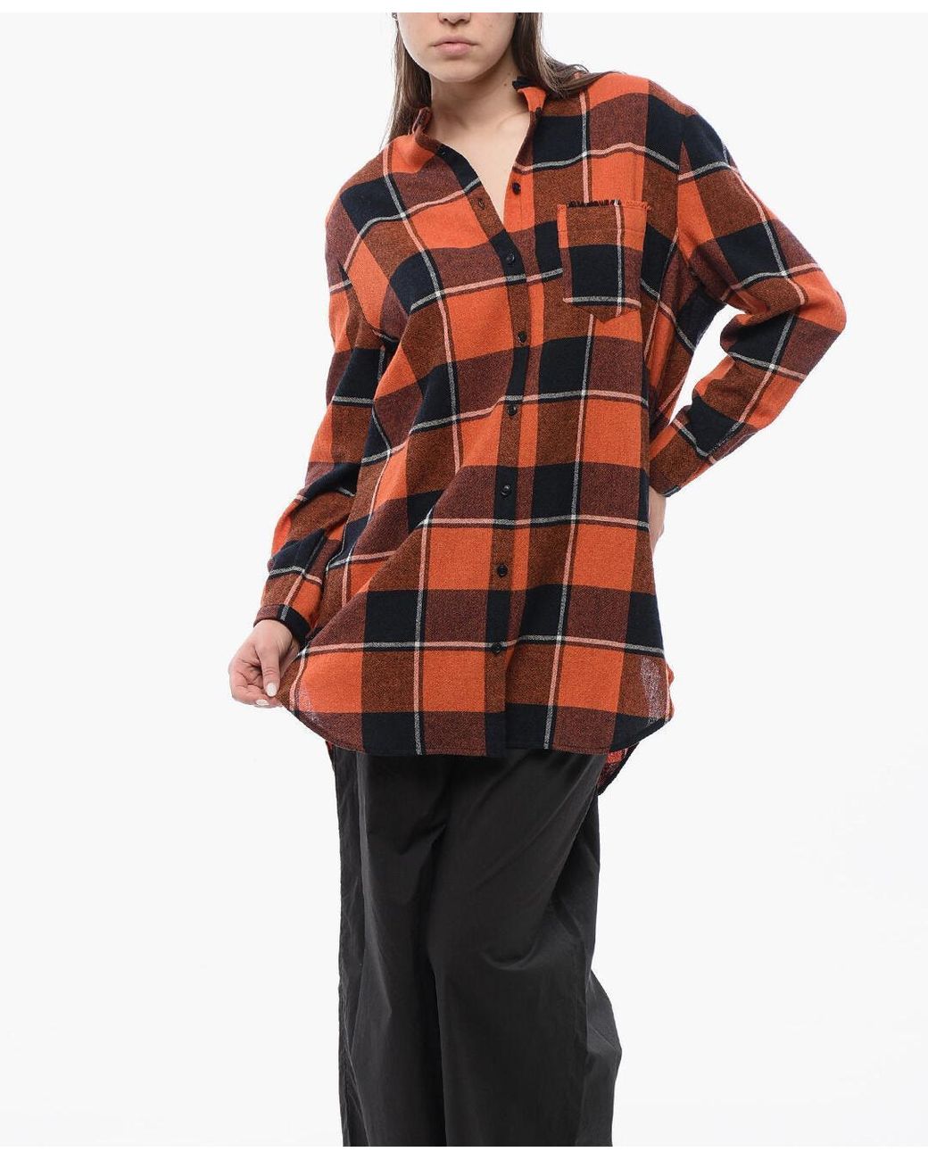 Woolrich Red Checked Blouse