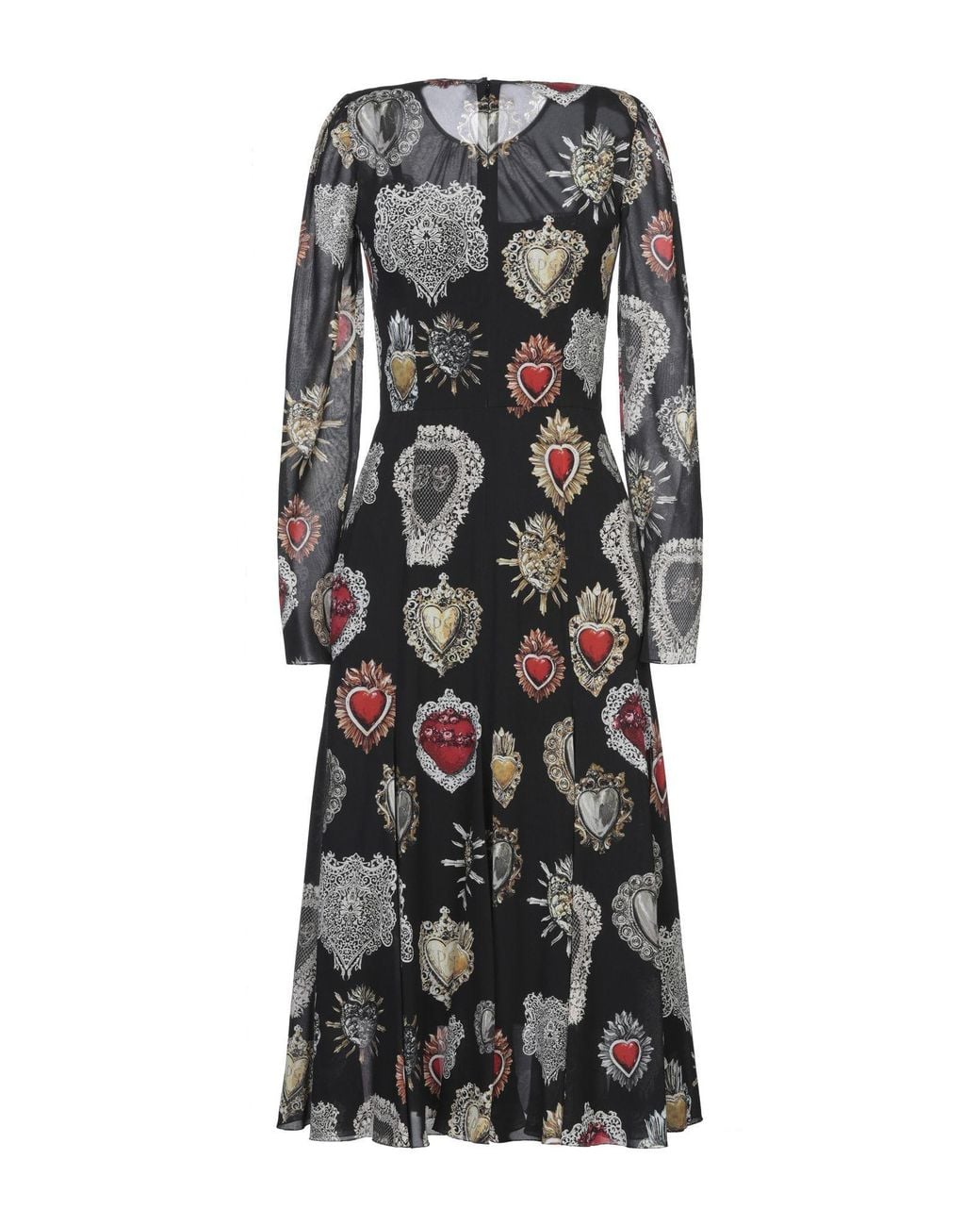 Dolce & Gabbana Black Midi Dresses