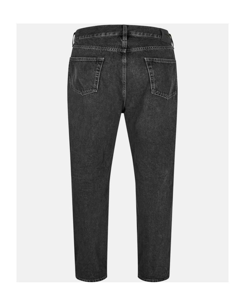 Saint Laurent Gray Straight Jeans for men