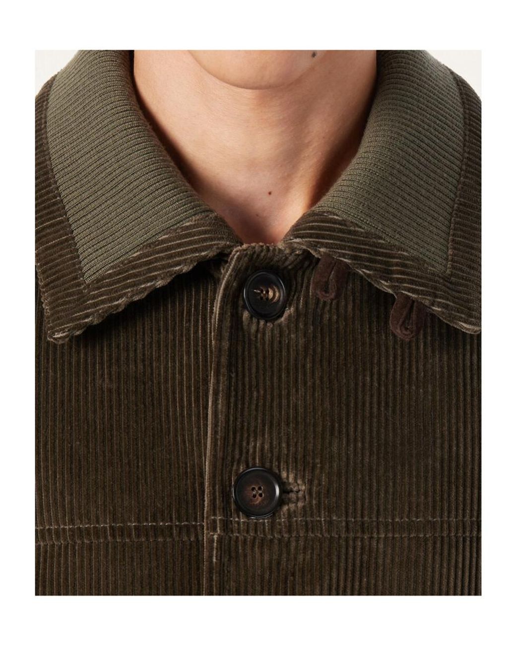 Loro Piana Brown Apos;S Maremma Corduroy Bomber Jacket for men