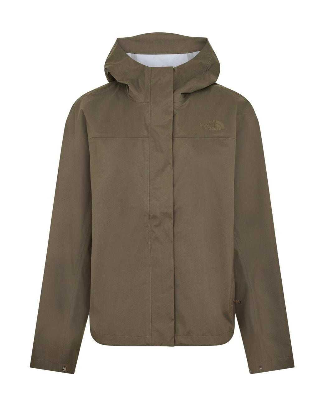 The North Face Green Solid Color Jacket