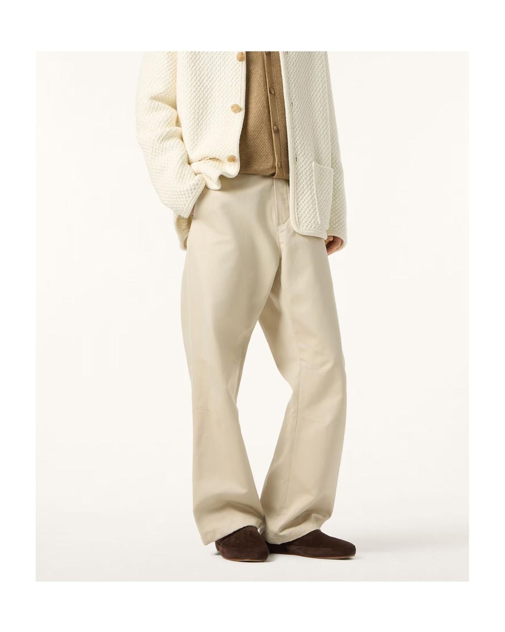 Loro Piana Natural Randy Trousers for men