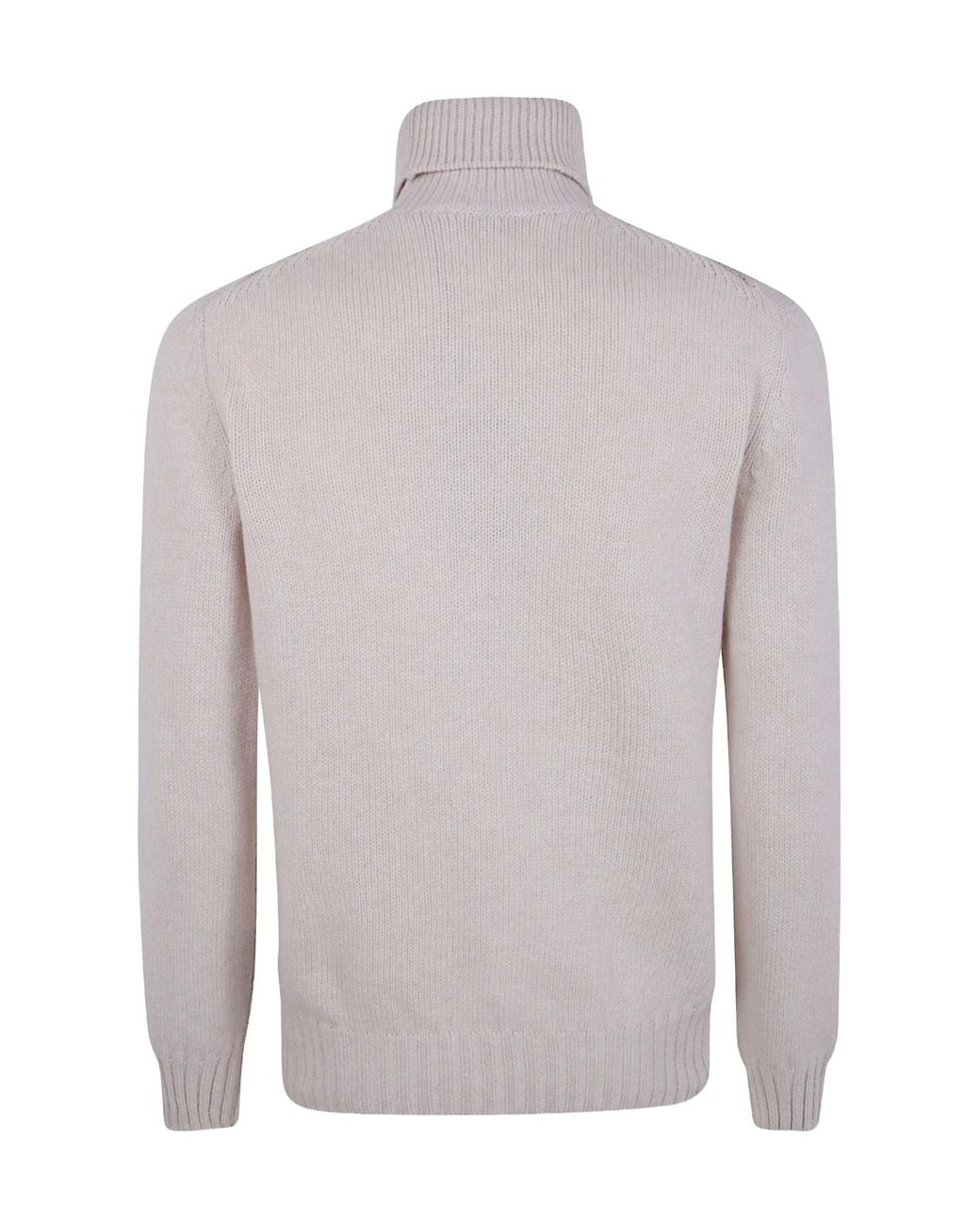 Gran Sasso Gray Turtleneck Sweater for men