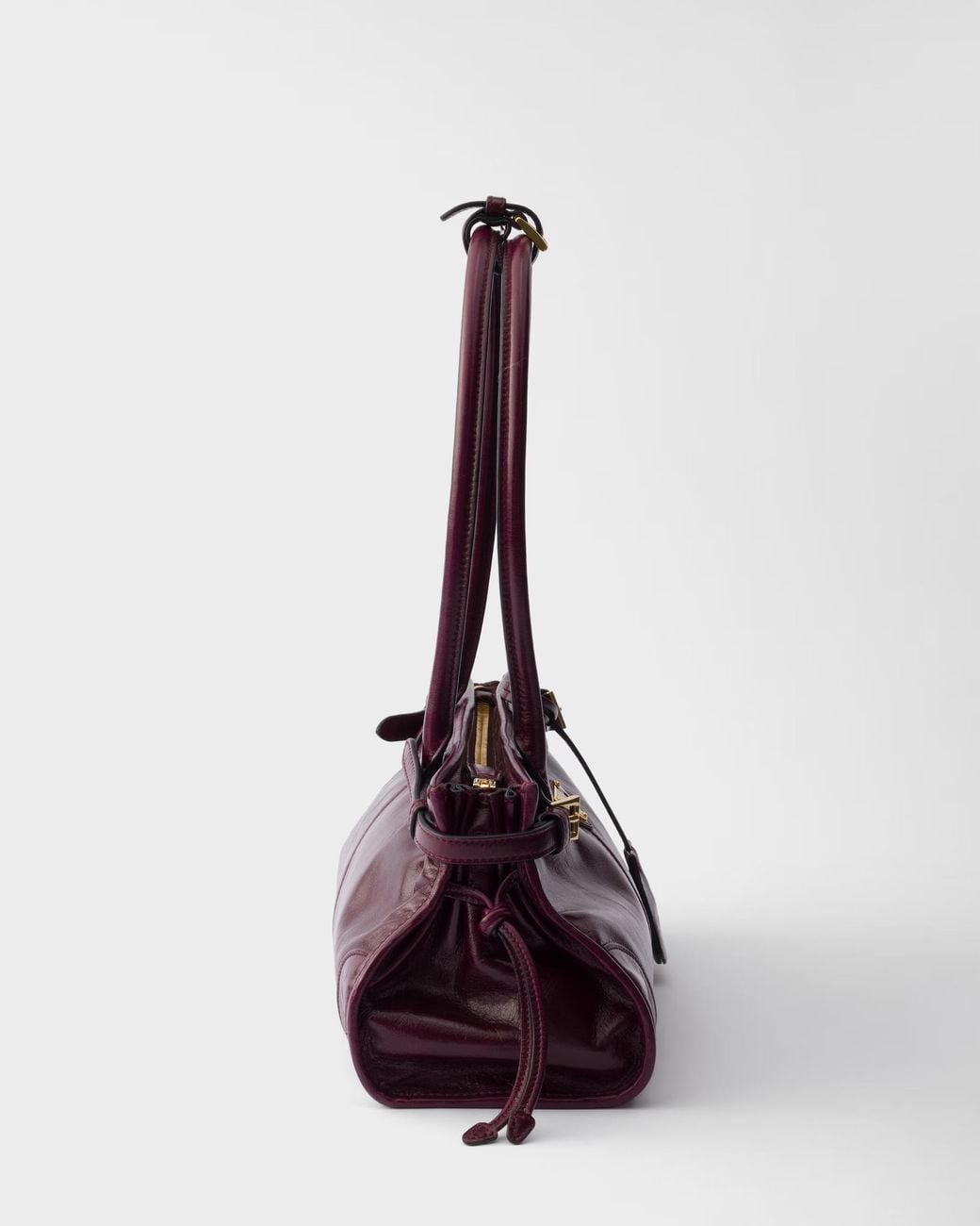 Prada Purple Bonnie Medium Leather Bag