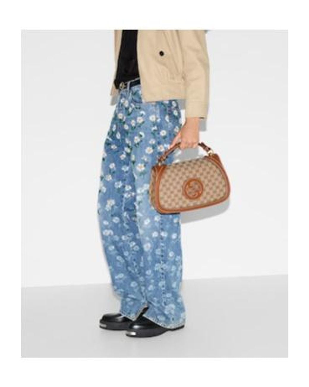 Gucci Brown Blondie Medium Top Handle Bag