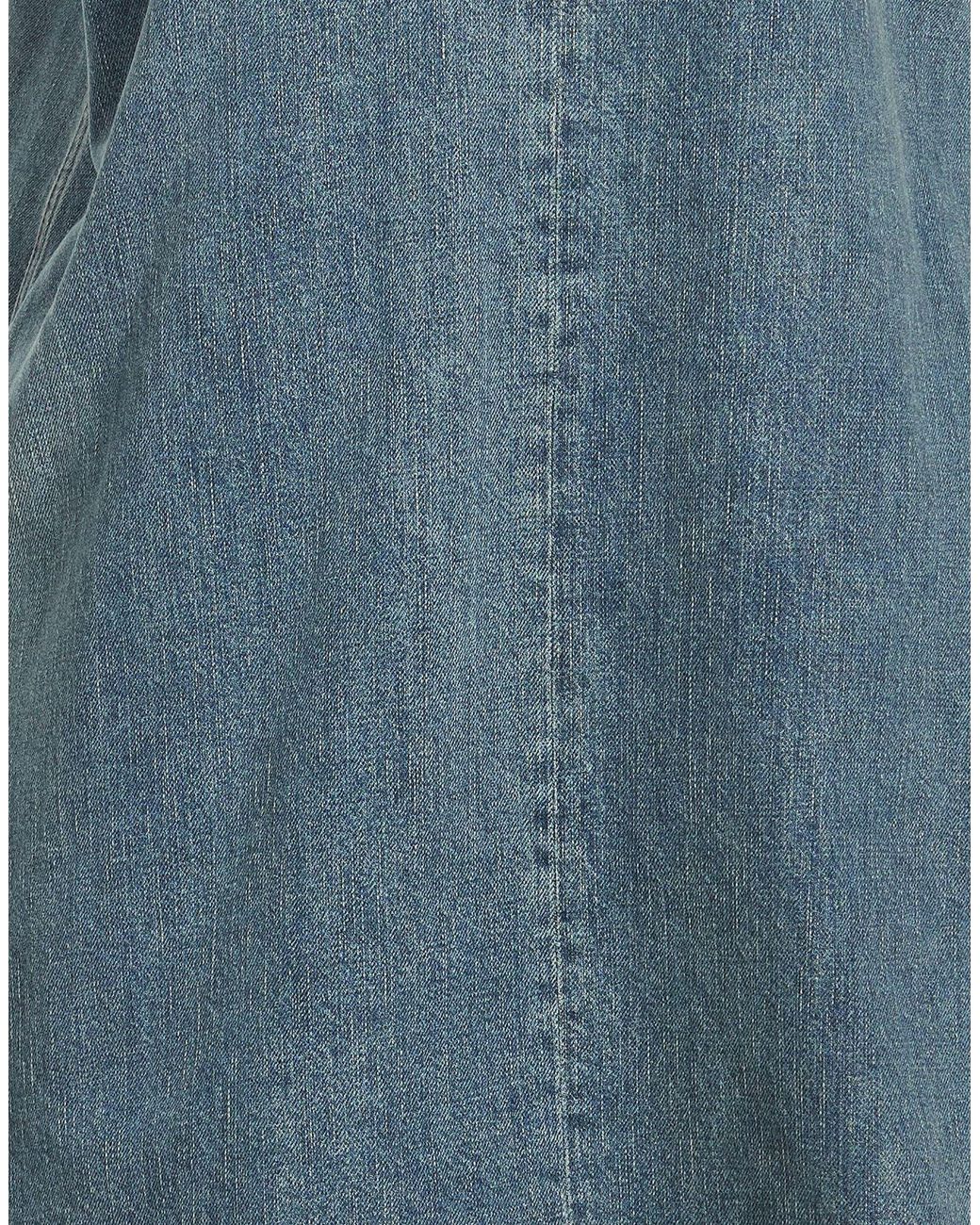 MM6 by Maison Margiela Blue Denim Dresses