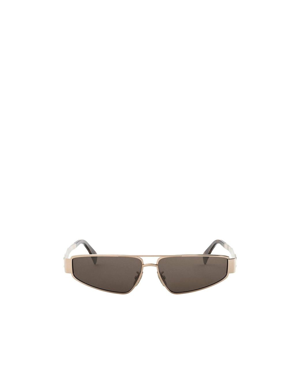 Céline White Logo Sunglasses