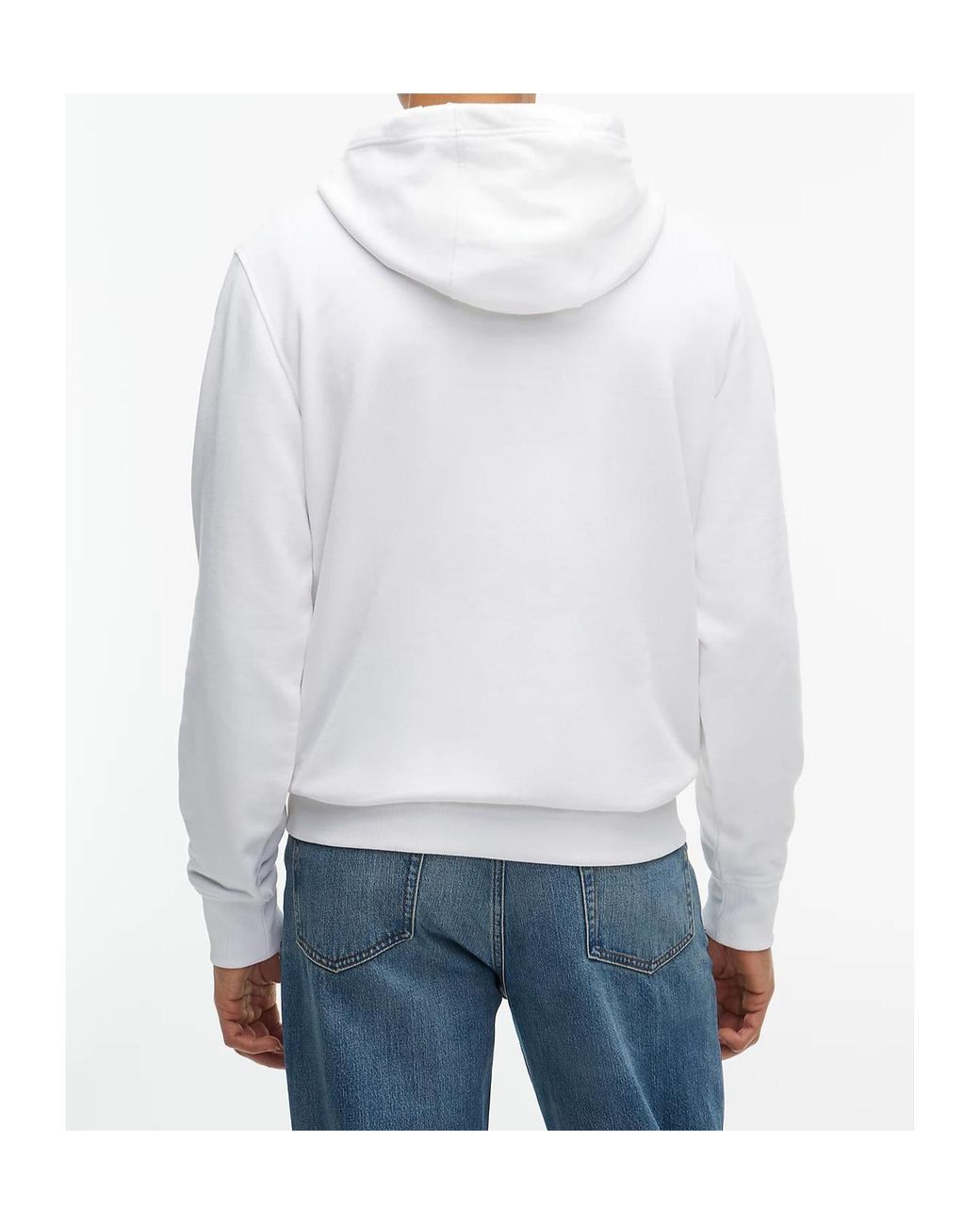 Tommy Hilfiger White Long-Sleeve Sweatshirt for men