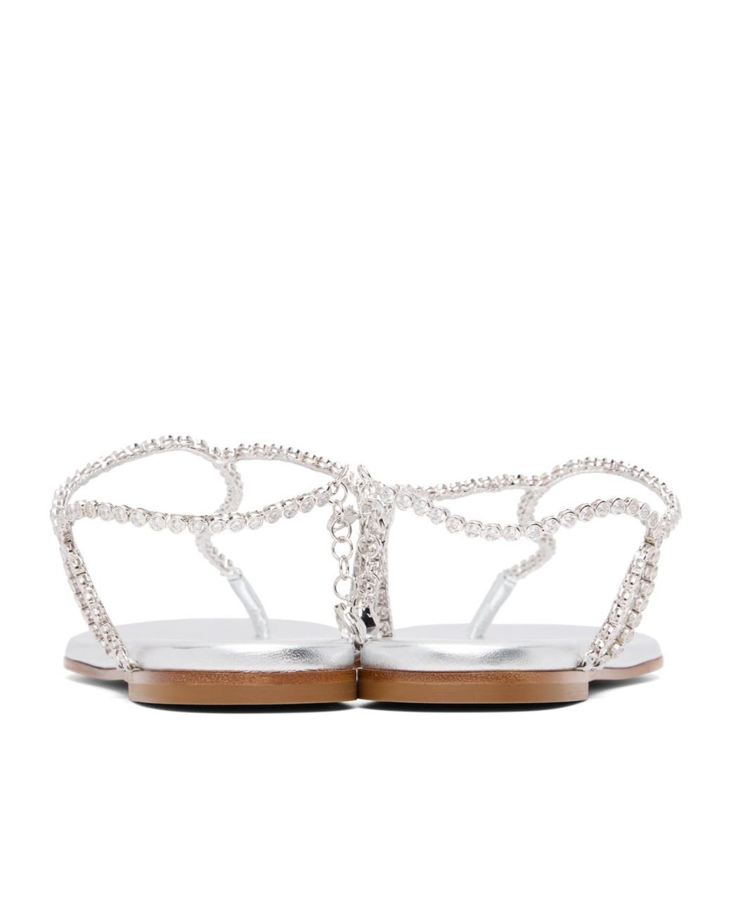 Gianvito Rossi White Eternity Flip-Flops