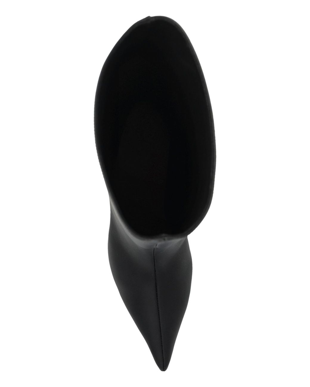 AMINA MUADDI Black Fiona Pointed-Toe Ankle Boots
