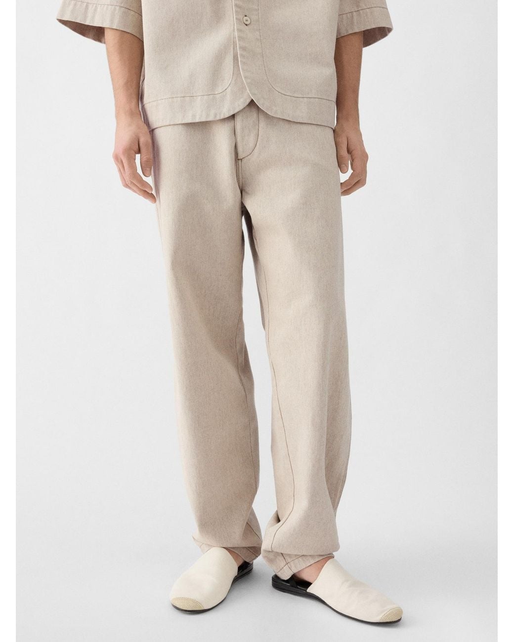 Jacquemus Natural Paysan De Nîmes Straight-Leg Pants for men