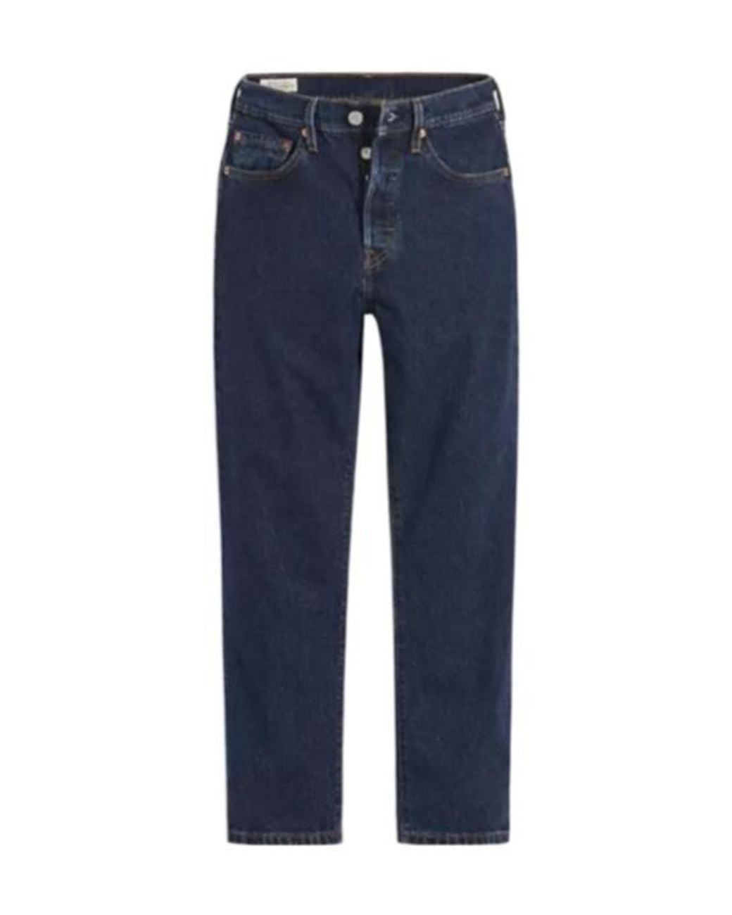Levi's Blue 501 Crop Jeans
