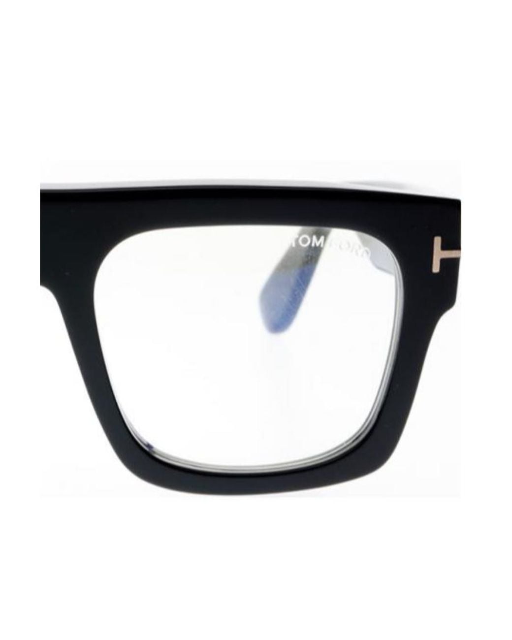 Tom Ford White Eyewear Rectangular Frame Glasses for men