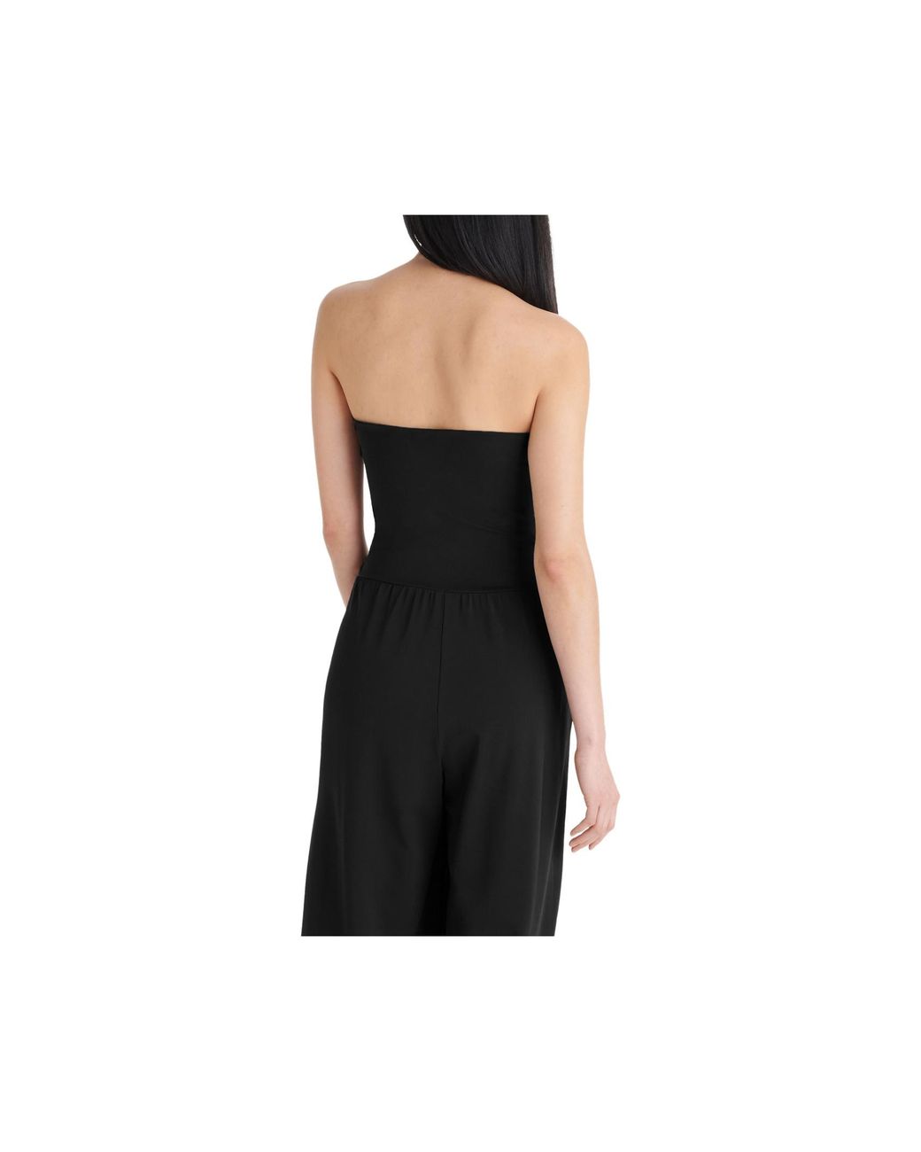 Eres Black High-Waisted Trousers
