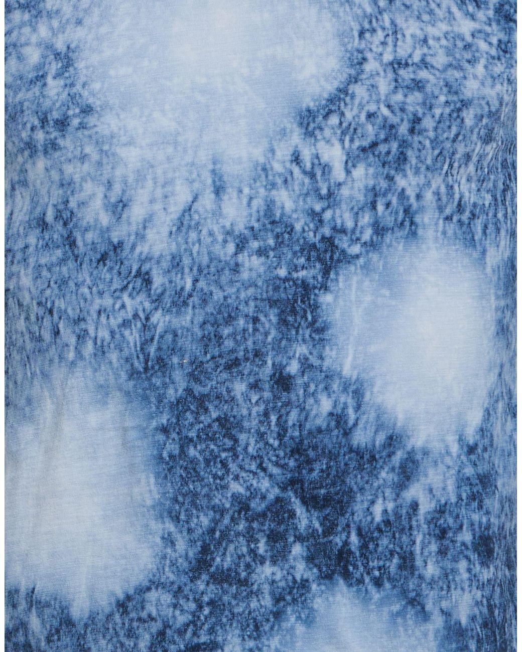 Rag & Bone Blue Tie-Dye Short-Sleeve T-Shirts