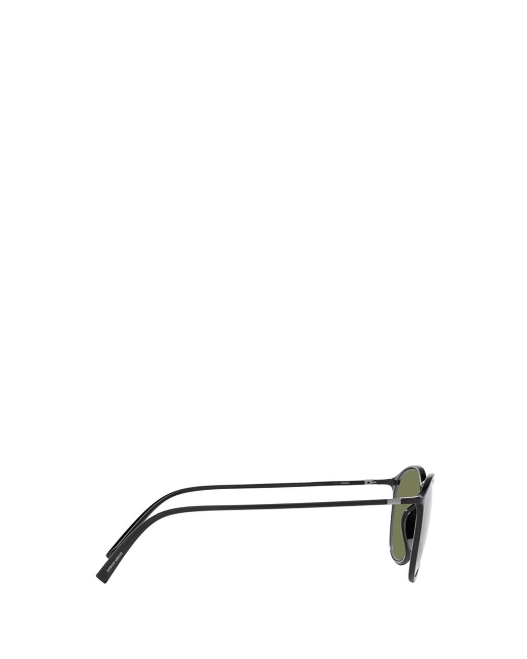 Giorgio Armani Green Round Frame Sunglasses for men