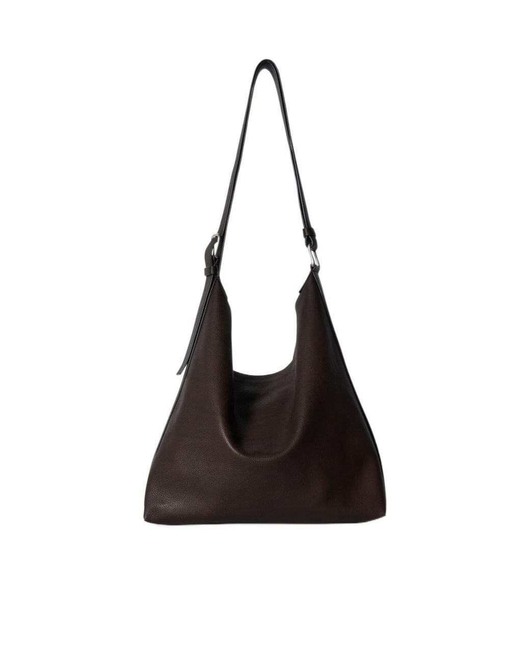 The Row Black Jean Shoulder Bag