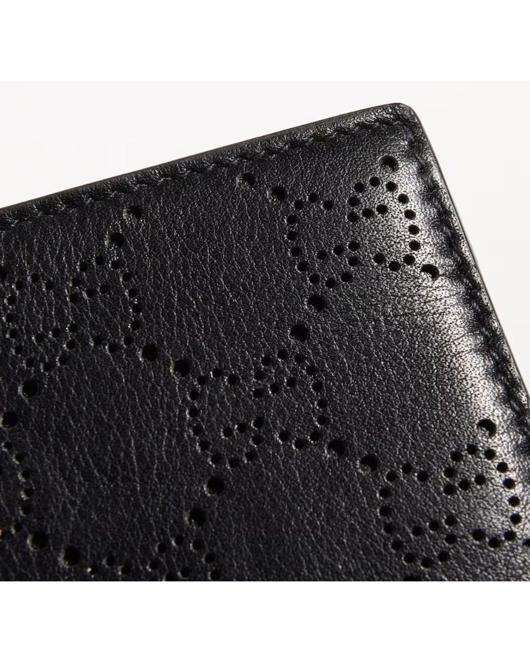 Gucci Black Aria Bi-Fold Wallet for men