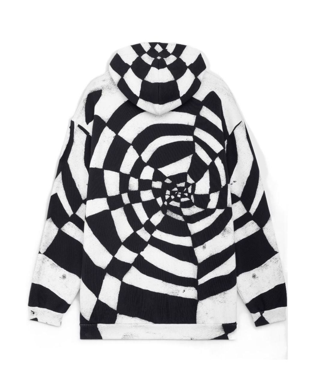 Céline Black Artist Print Hoodie for men