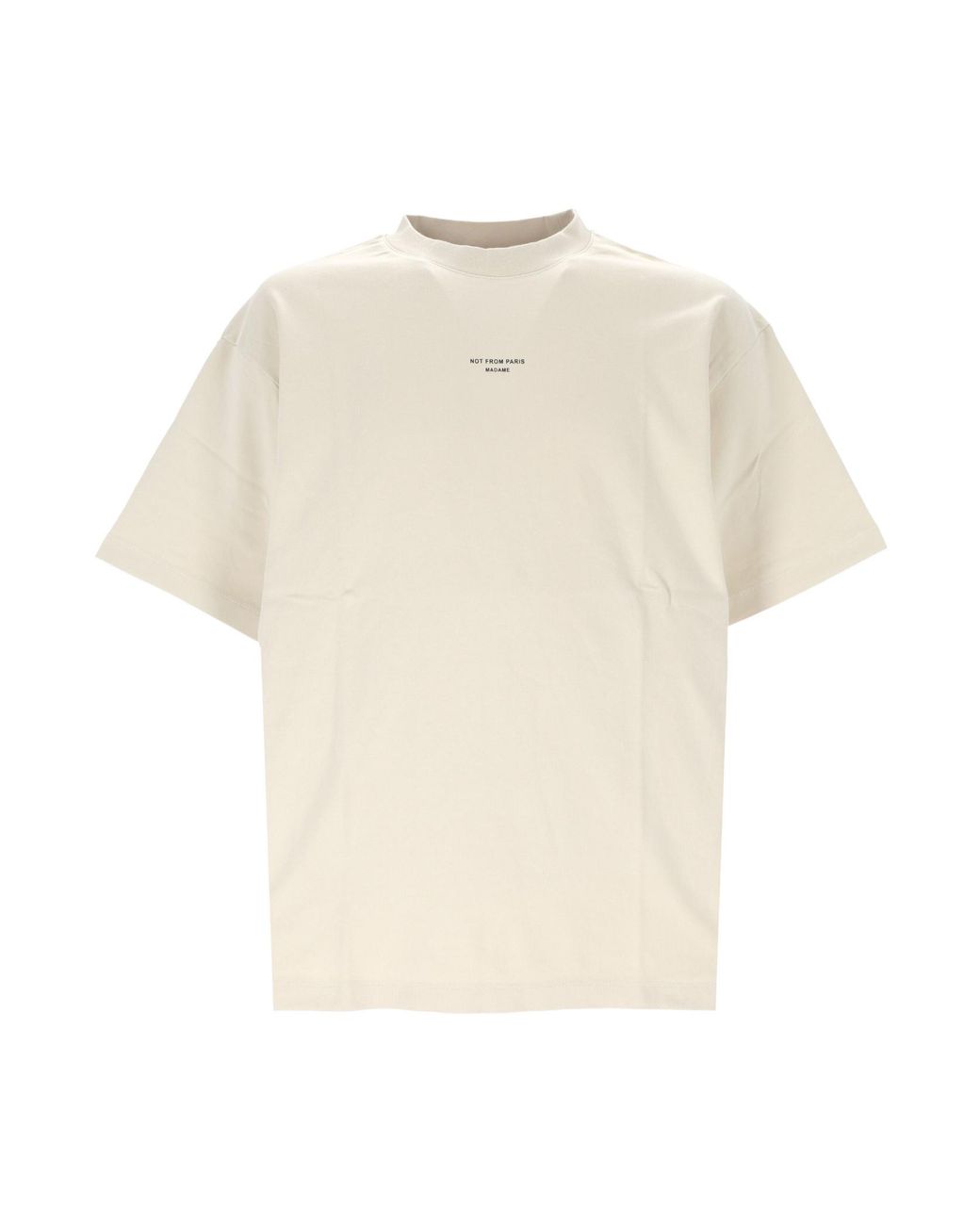 Drole de Monsieur White Drôle De Monsieur Slogan Classic T-Shirt for men
