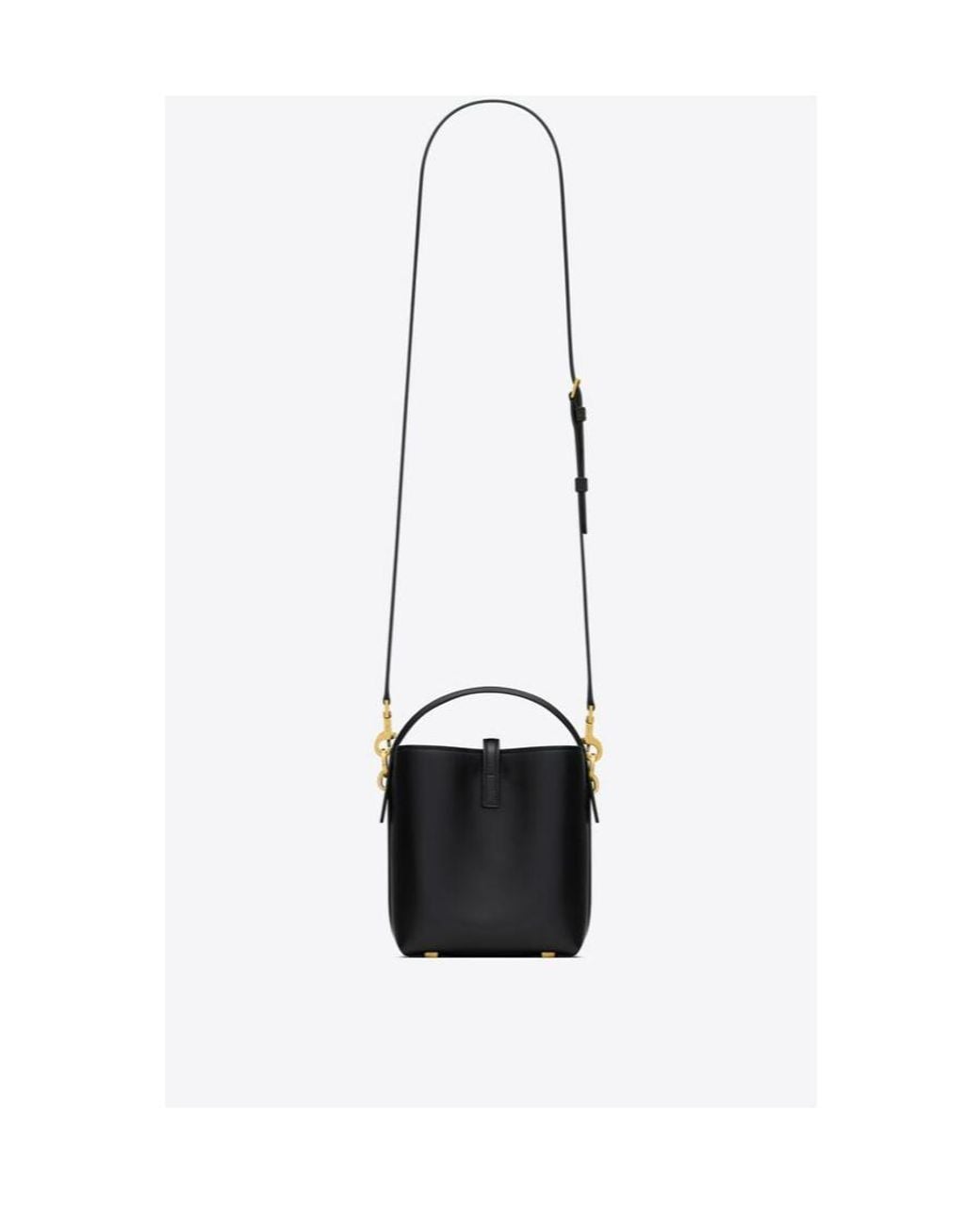 Saint Laurent Black Le 37 Mini Tote Bag