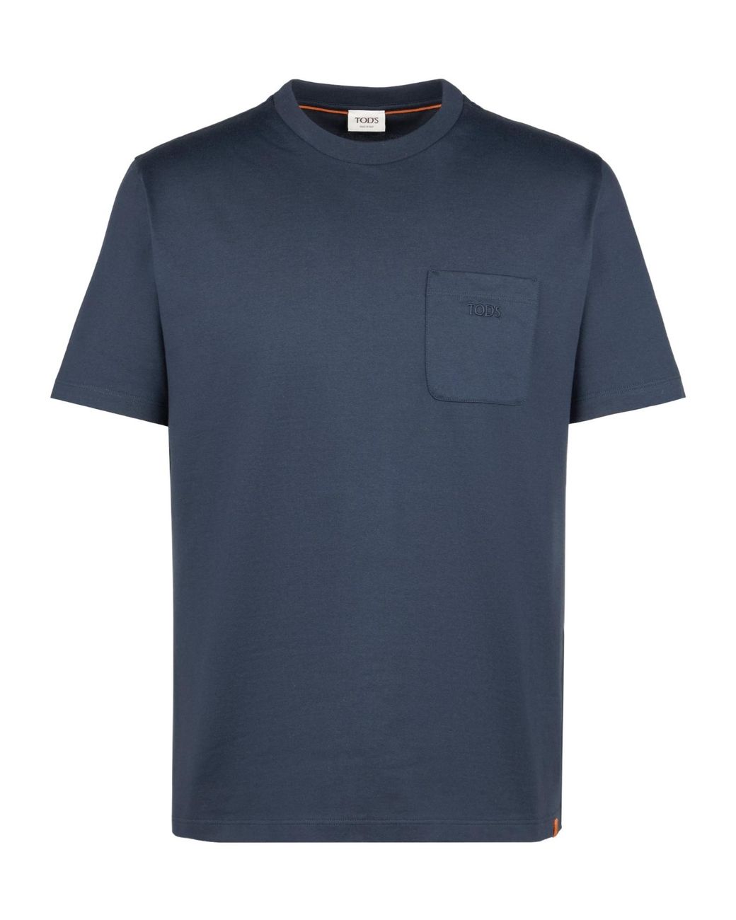 Tod's Blue Short-Sleeved T-Shirt for men