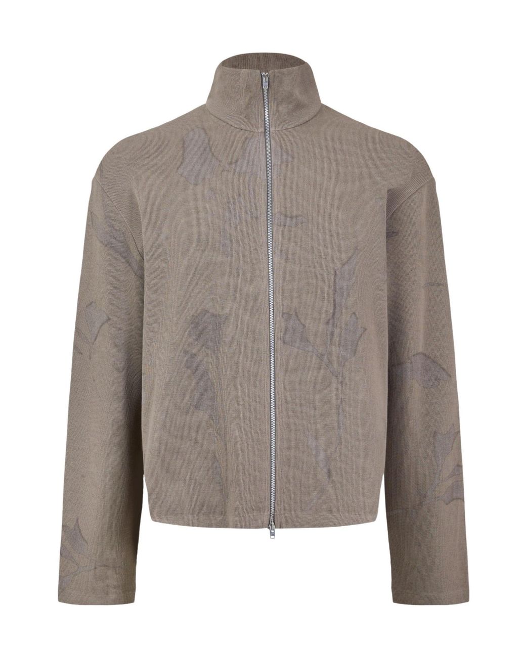 Our Legacy Gray Fullzip Standcollar Jacket for men