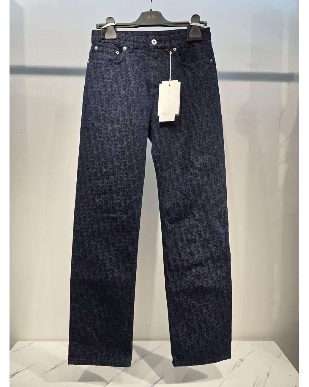 Dior Blue Regular-Fit Jeans