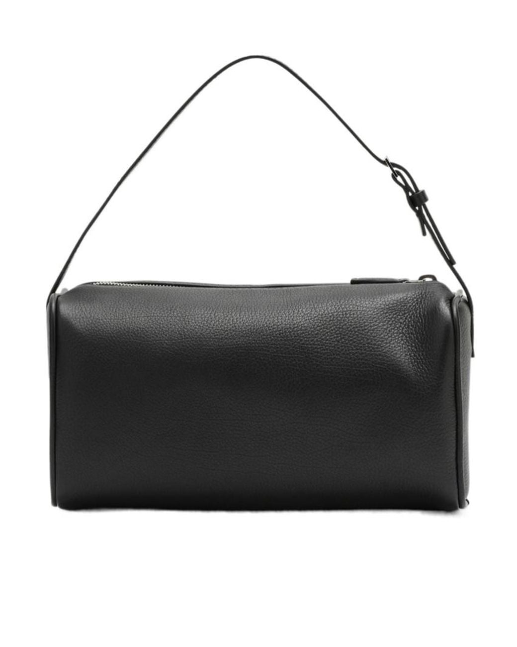 The Row Black 90's Top Handle Bag