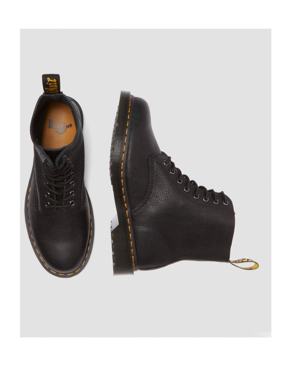 Dr. Martens Black 1460 Pascal Lace-Up Boots for men