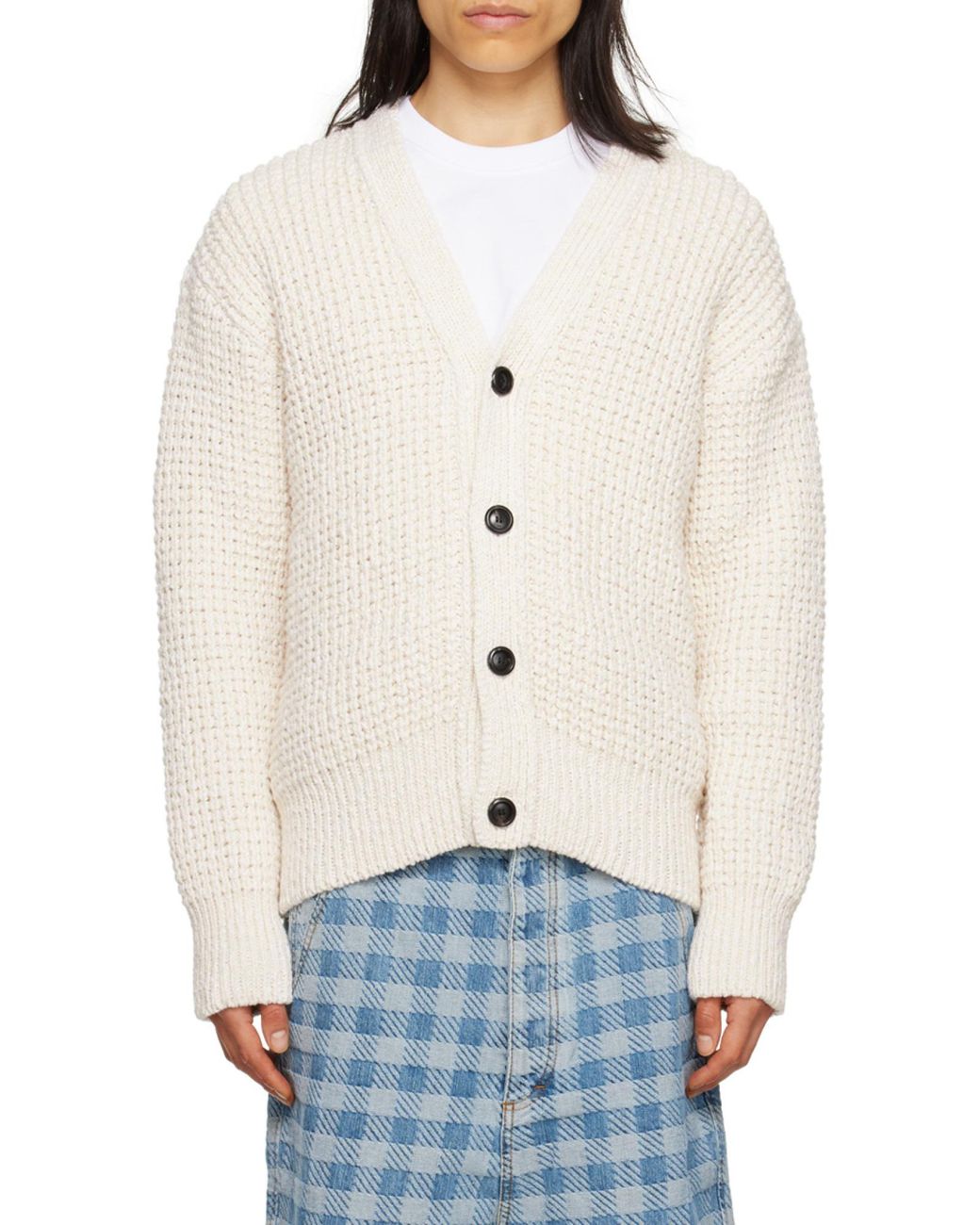 AMI White Sweaters for men