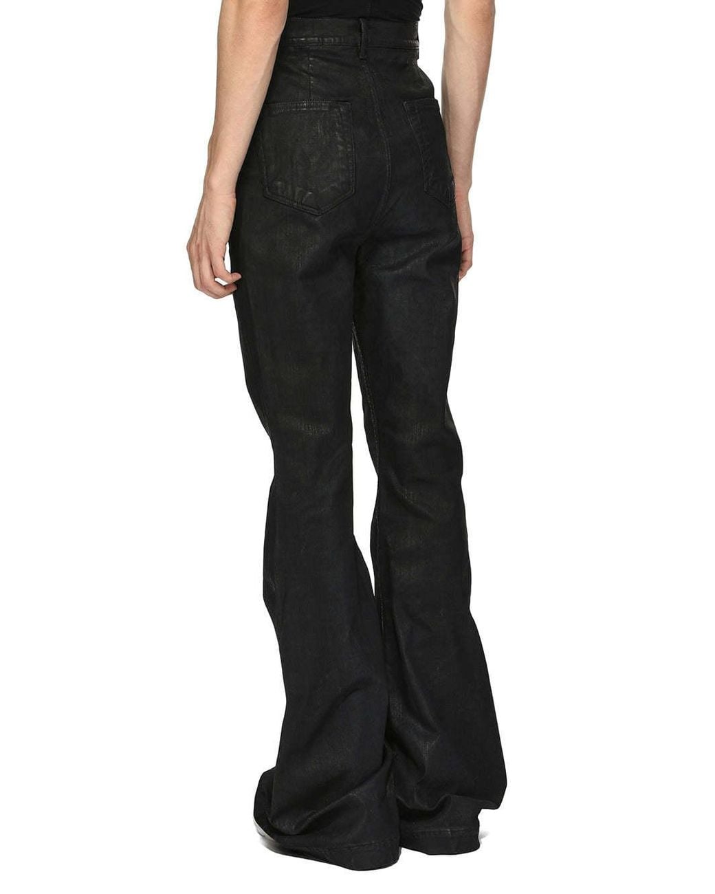 Rick Owens Black Bolan Bootcut Jeans for men