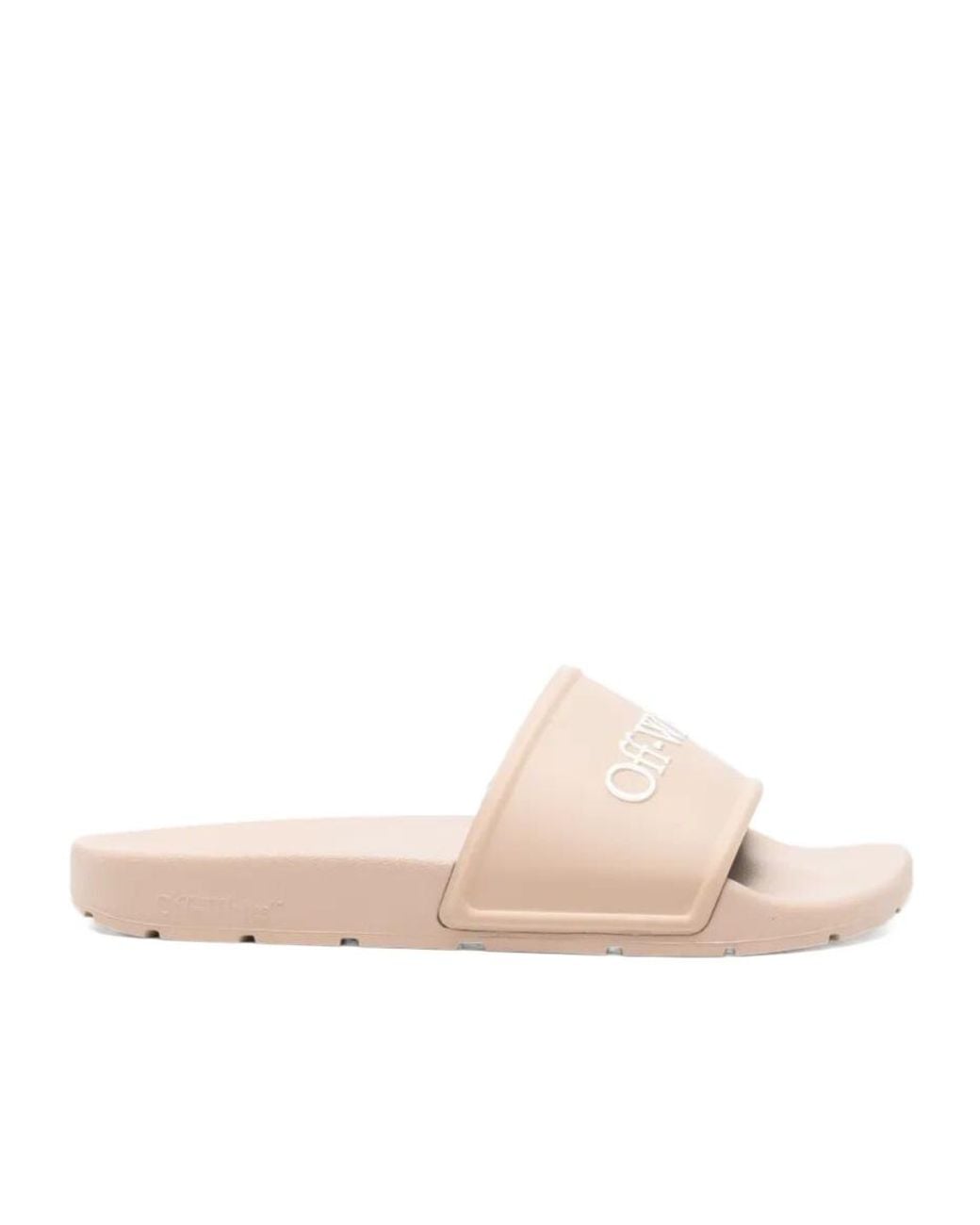 Off-White c/o Virgil Abloh Pink Logo-Detail Flip Flops for men