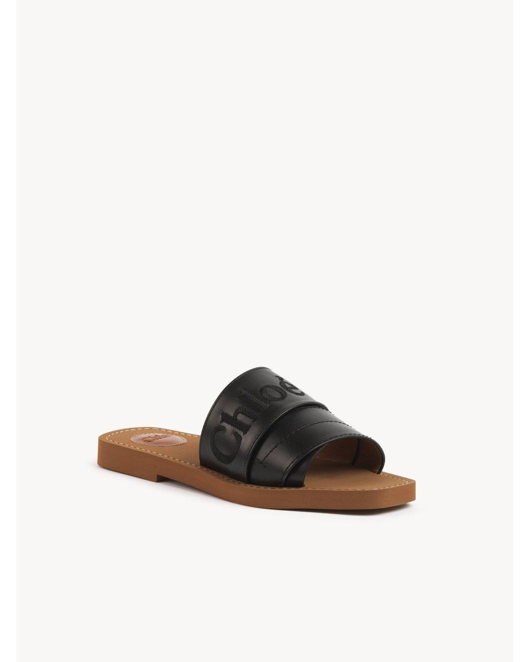 Chloé Multicolor Chloé Woody Flat Mules