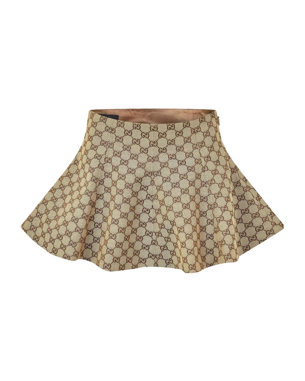 Gucci Natural Mini Skort Covered
