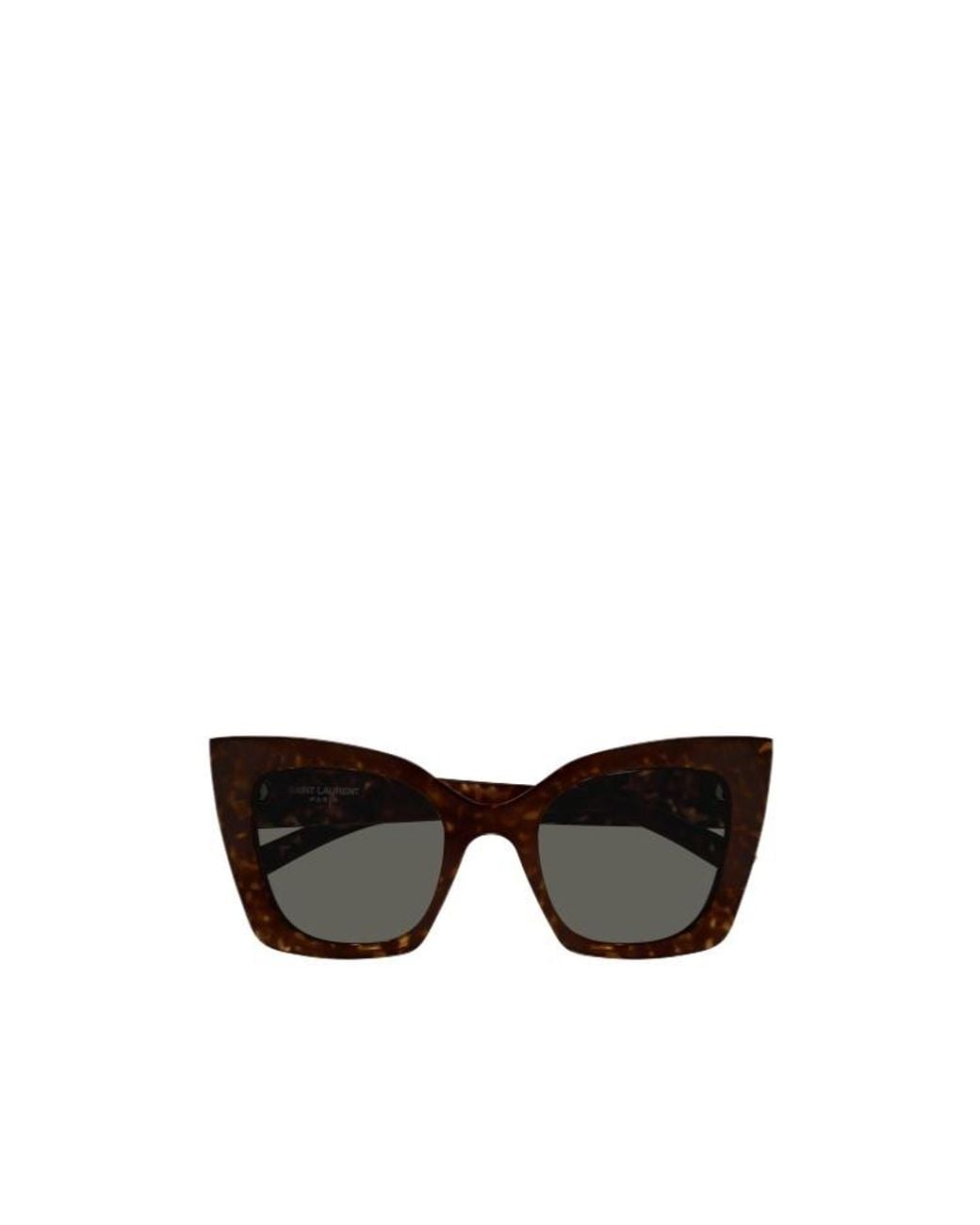 Saint Laurent Black Eyewear Butterfly Frame Sunglasses