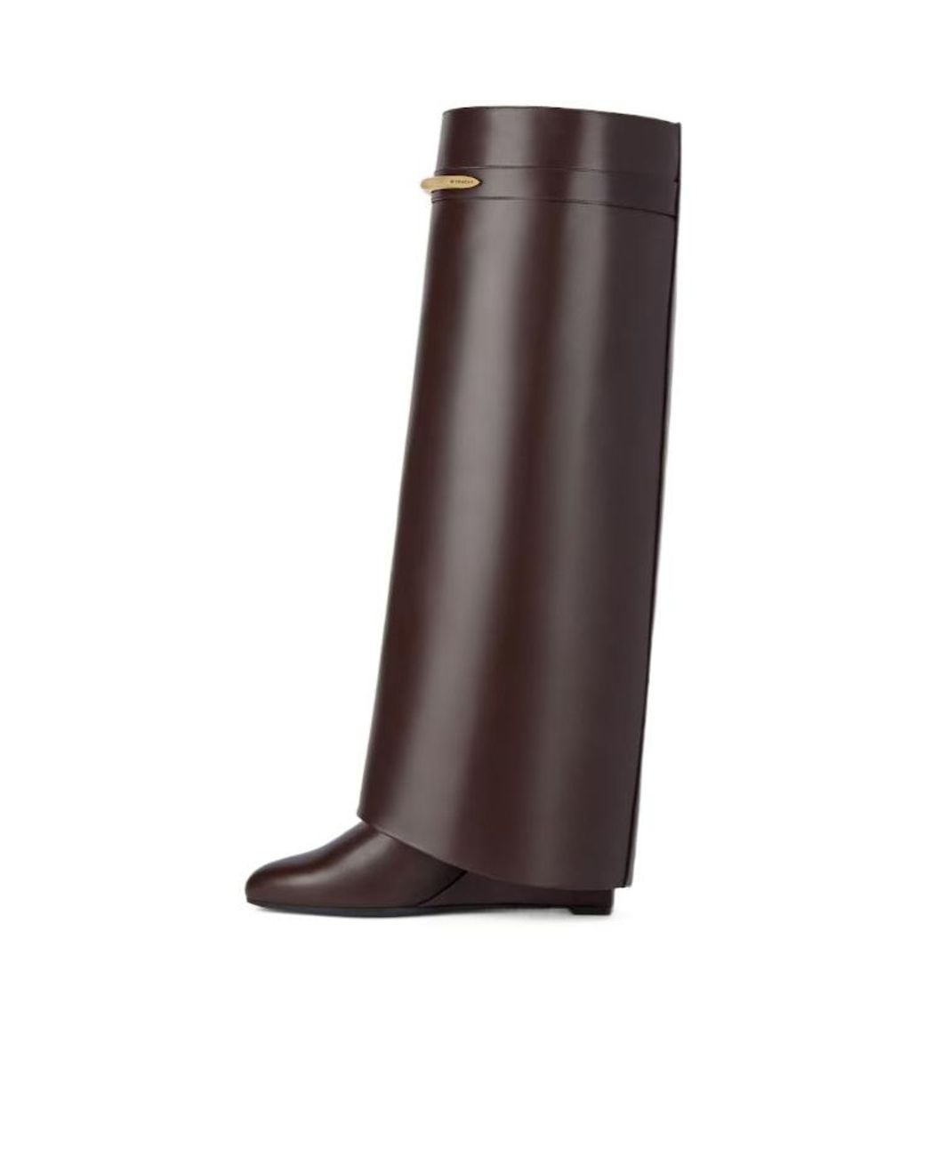 Givenchy Brown Shark Pointed Toe Boots