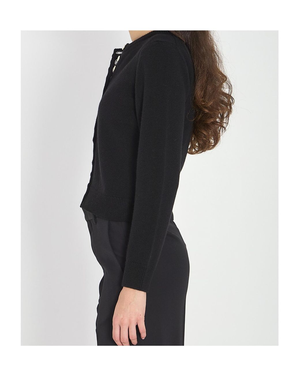 Céline Black Twinset Cardigan