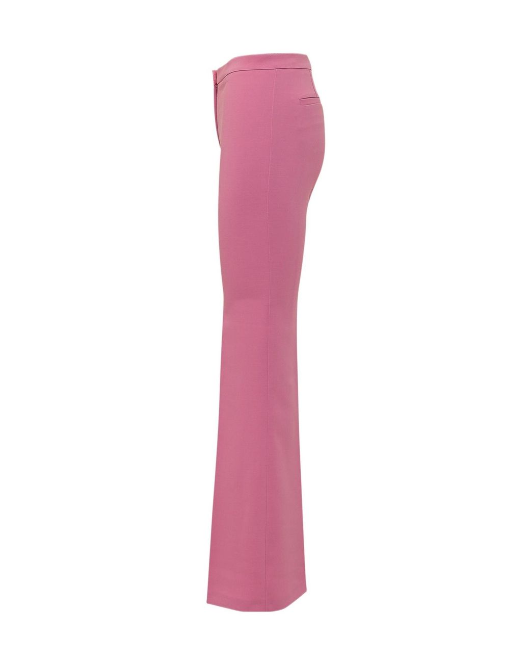 Pinko Pink Pressed Pleat Detail Trousers