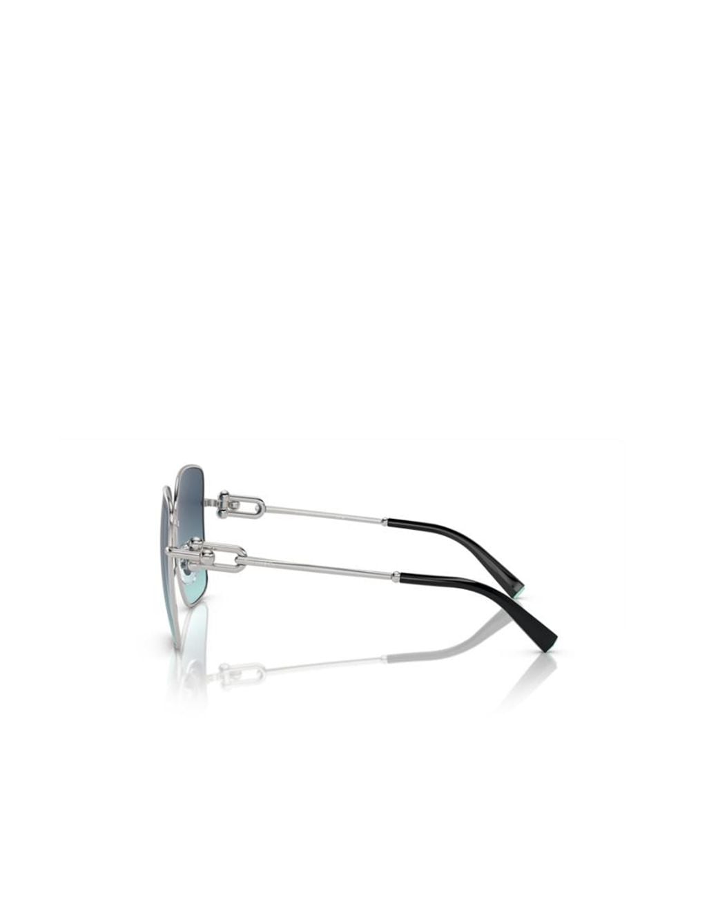 Tiffany & Co Blue Square Frame Sunglasses