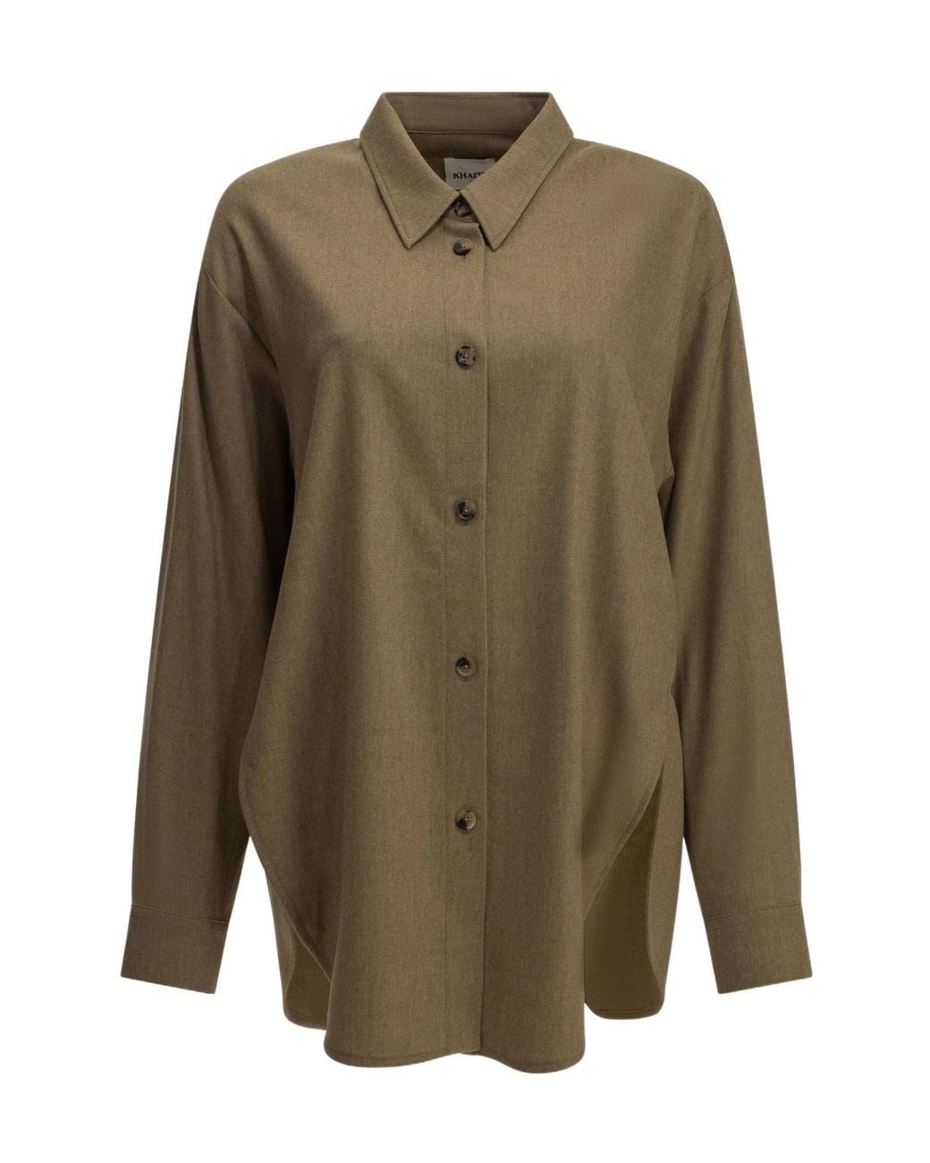 Khaite Green Goya Oversized Shirt