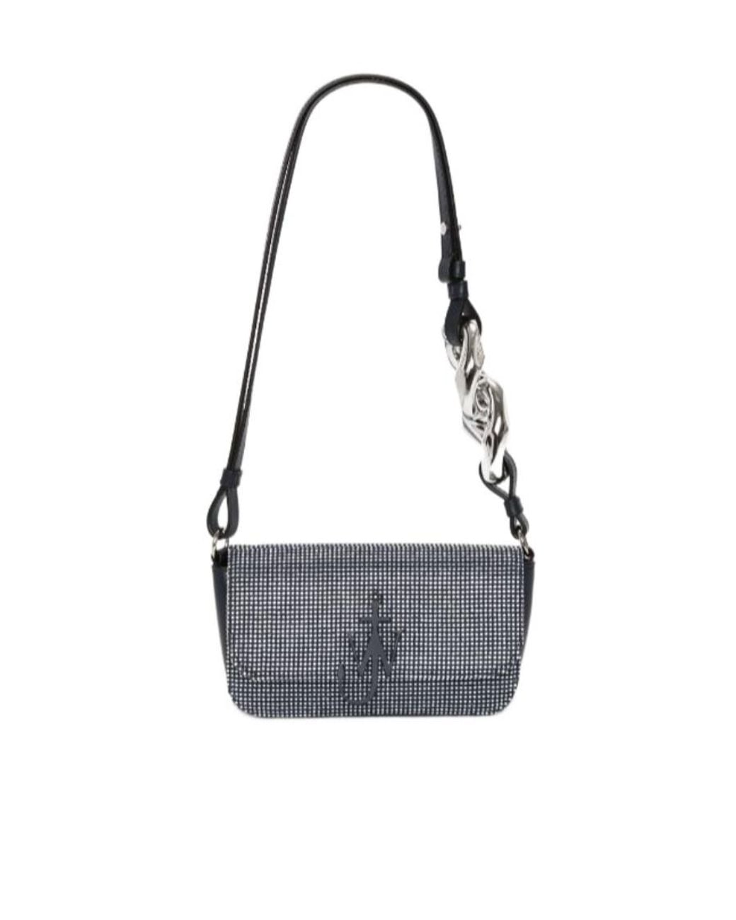 J.W. Anderson White Jw Anderson Anchor Embellished Chain Shoulder Bag