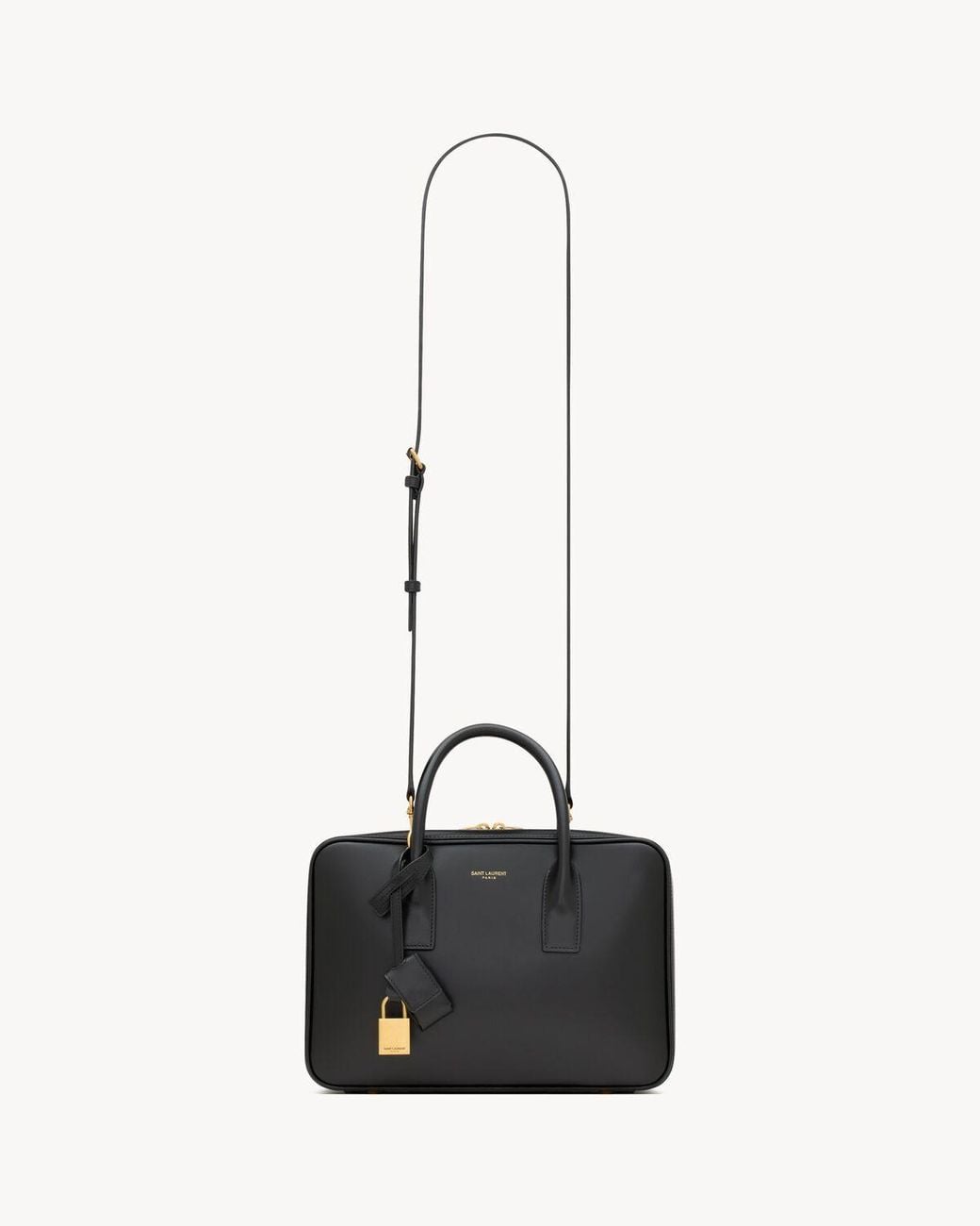 Saint Laurent Black Sac De Jour Bauletto Bag