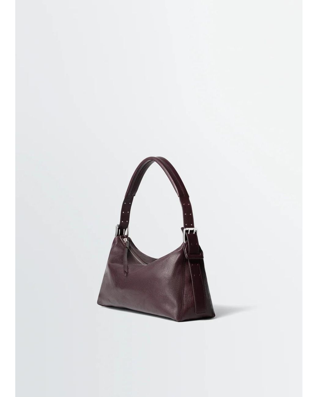 Lemaire Brown Belted Baguette Shoulder Bag