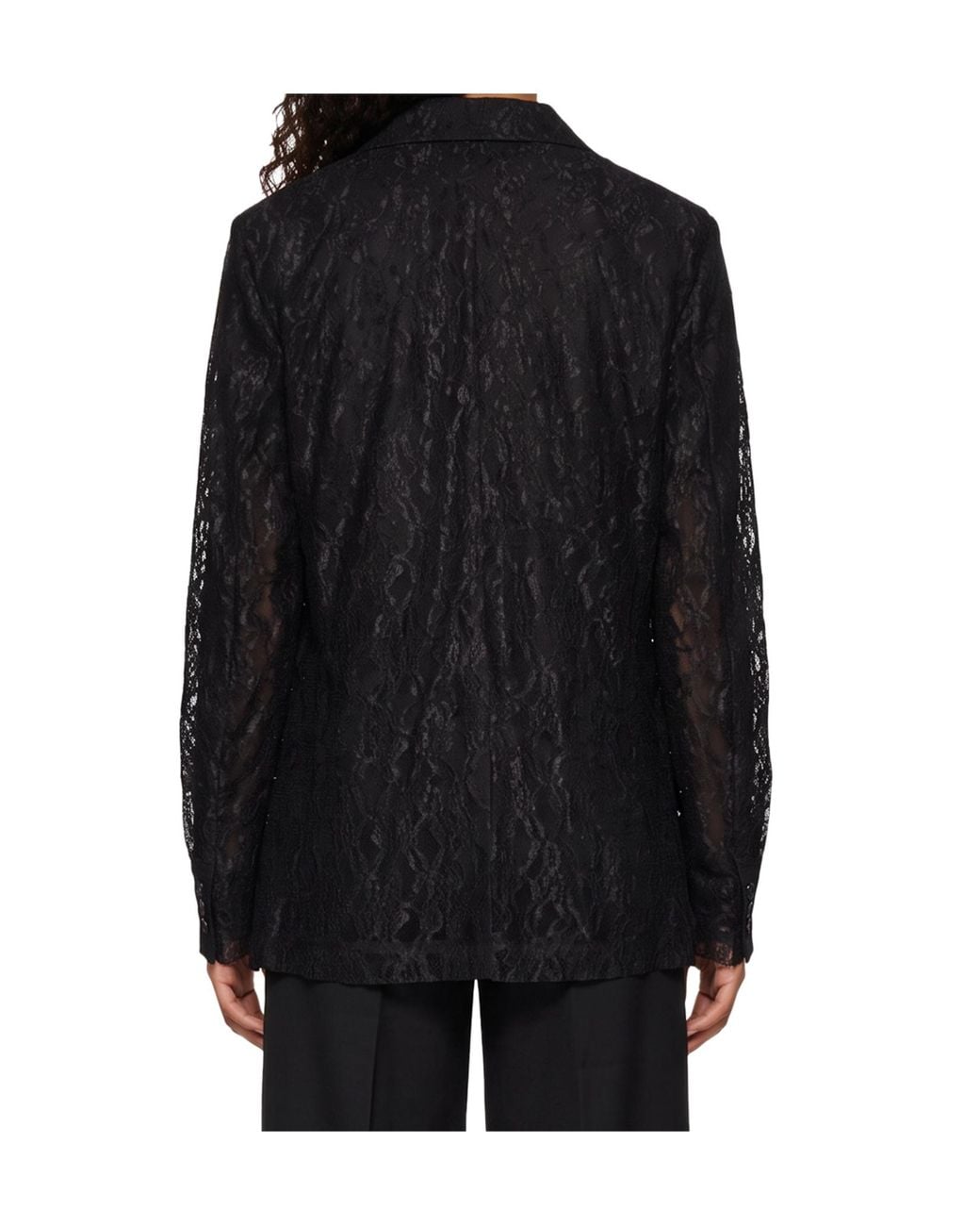 Comme des Garçons Black Translucent Casual Jacket