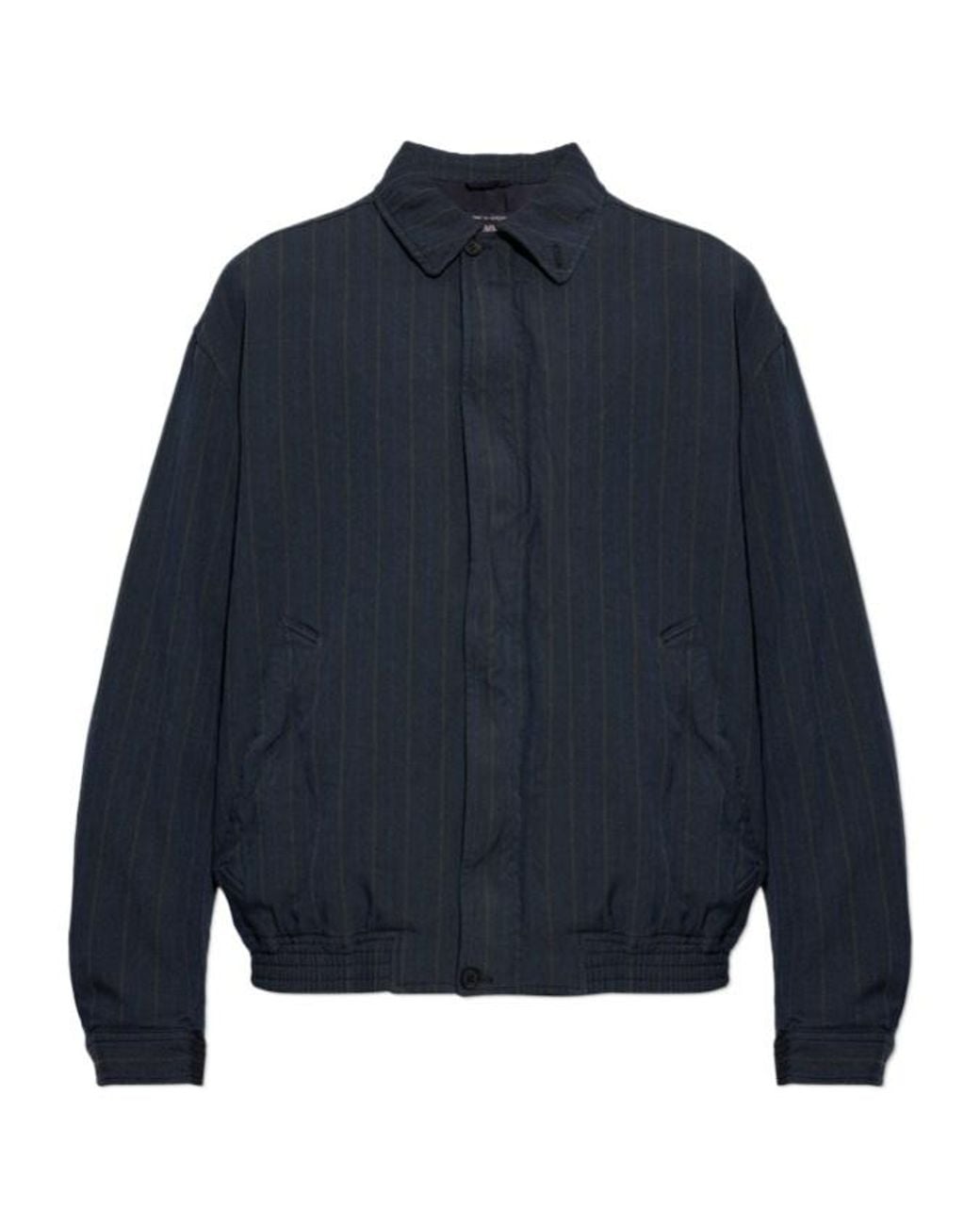 Comme des Garçons Blue Long-Sleeved Jacket for men