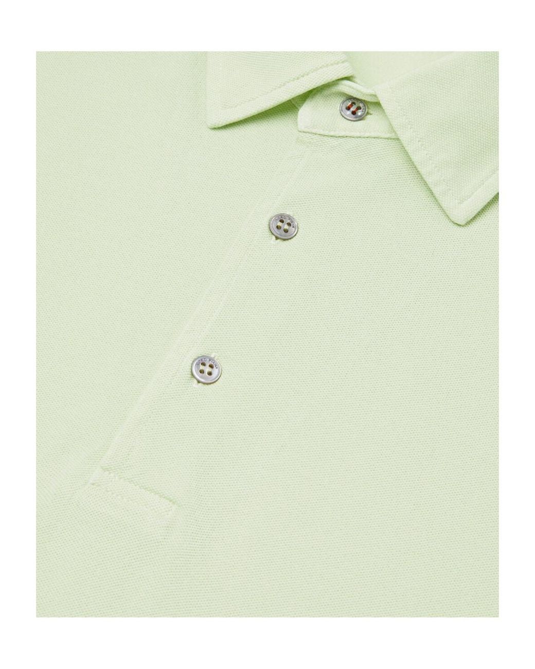 Loro Piana Green Brenna Polo Shirt for men