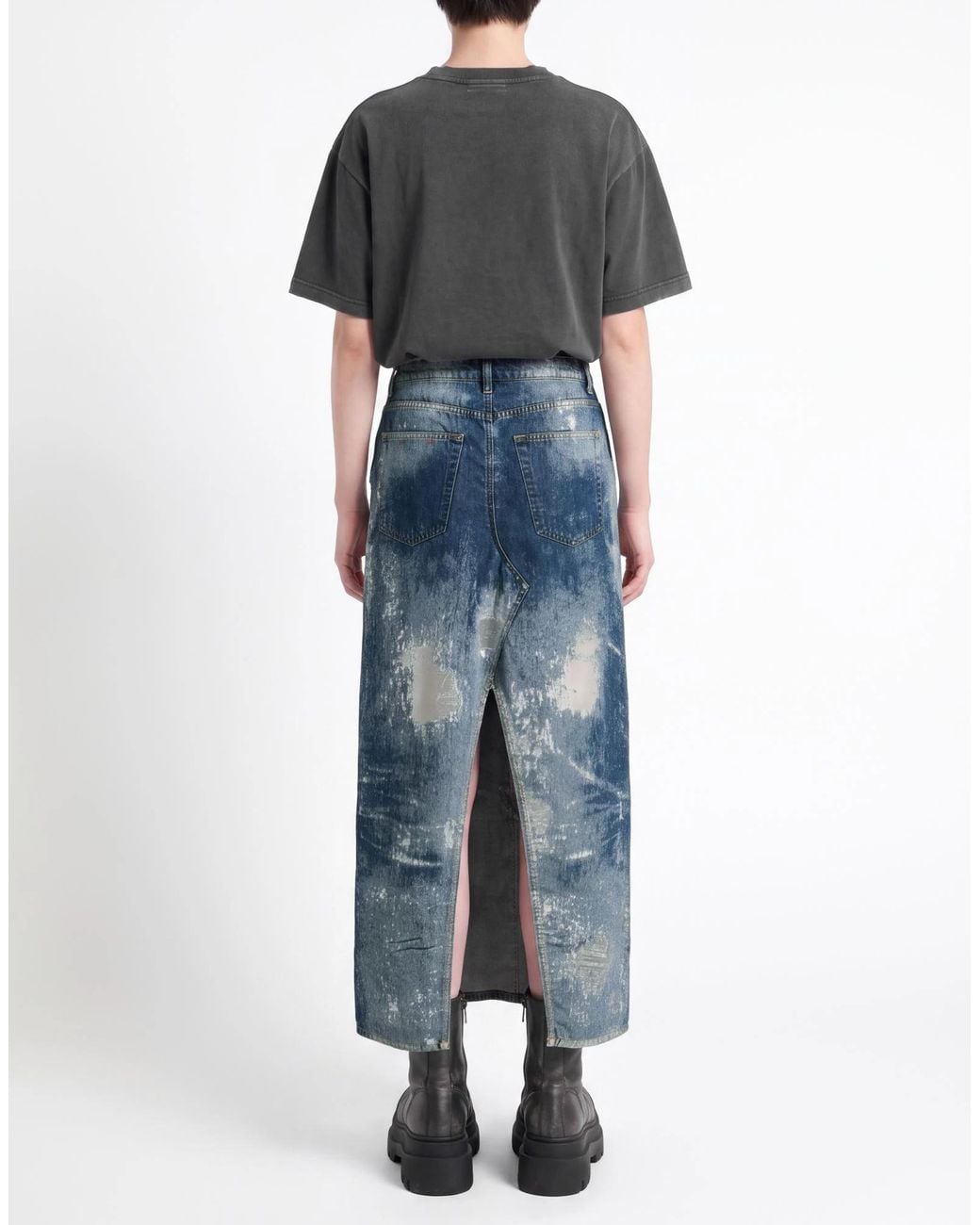 DIESEL Blue Denim Skirts