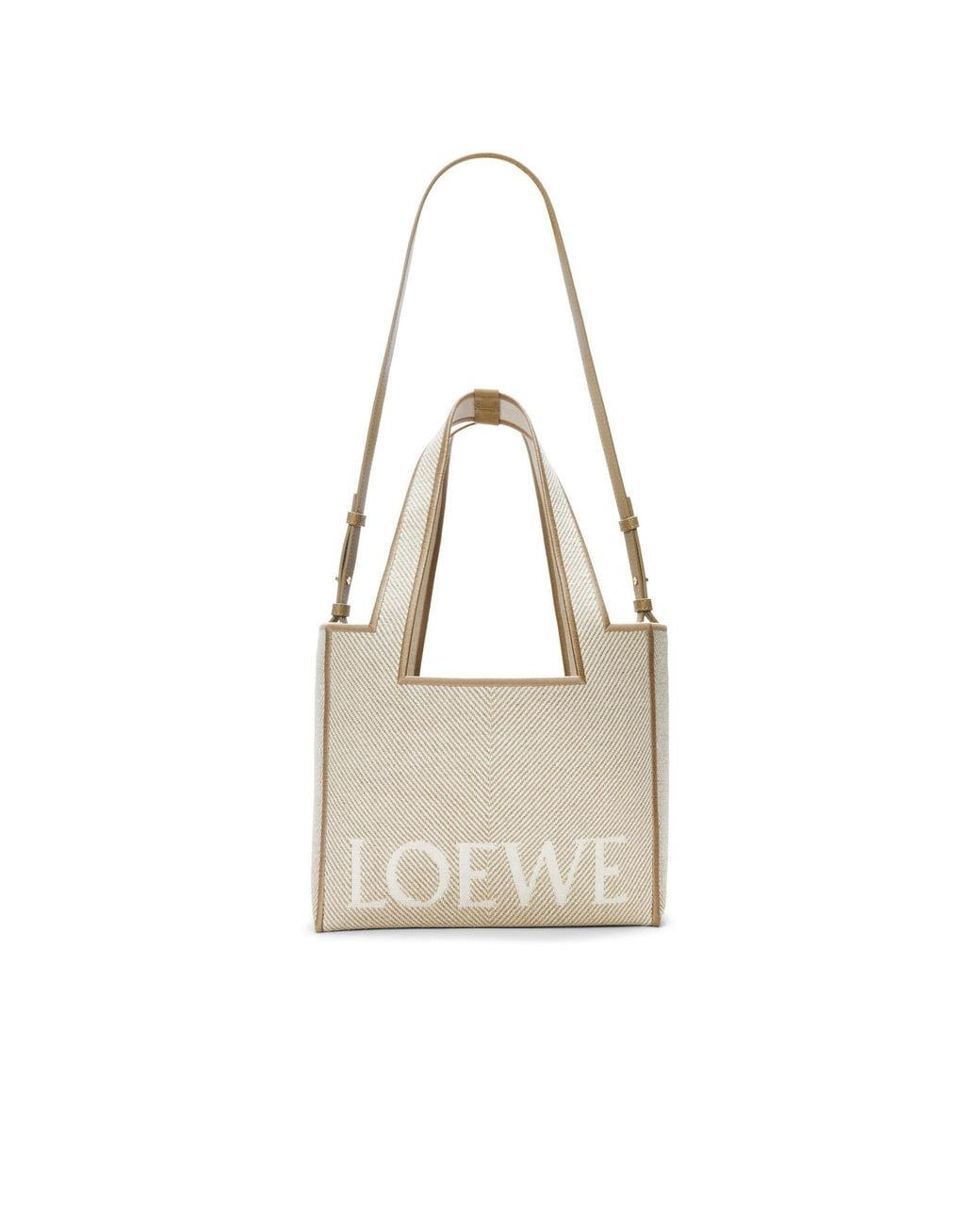 Loewe Natural Logo Jacquard Medium Tote Bag